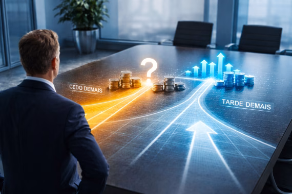 Decisão de crédito empresarial