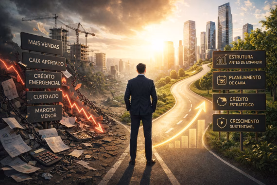 crescimento empresarial desorganizado