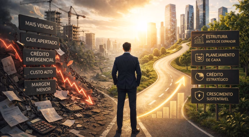 crescimento empresarial desorganizado